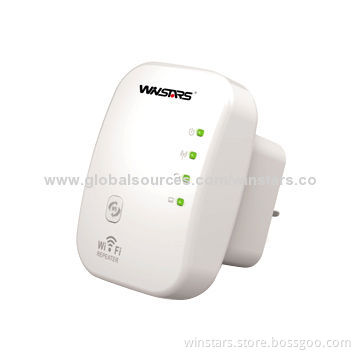 300Mbps Wi-Fi Repeater, More Range for Every WLAN Network, Wall Plug Design for Convenient Placement